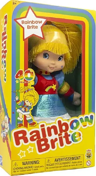 RAINBOW BRITE RAG DOLL STRAWBERRY RAINBOW BRITE 36 CM